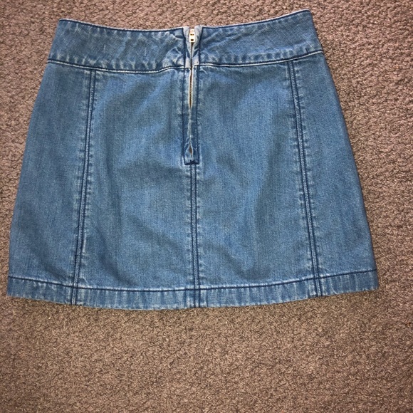 Free people jean skirt - Picture 2 of 3